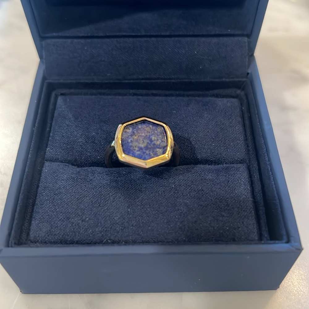 Kendra Scott blue stone ring - Picture 2 of 2